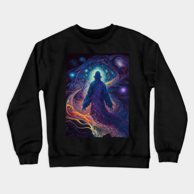 Spiritual Transformation - Mind Blowing Moment #2 Crewneck Sweatshirt by yewjin